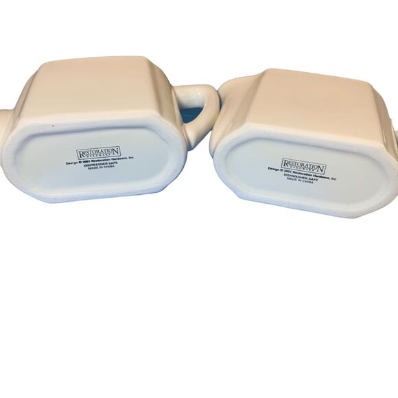 Restoration Hardware Cream Tea for Two Pour Deux Set Stoneware - Picture 11 of 11